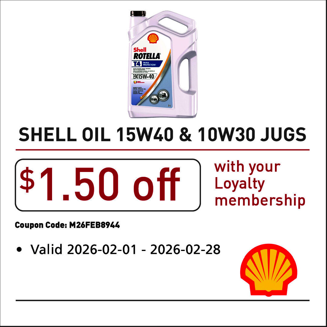 A list of coupons from local dealers